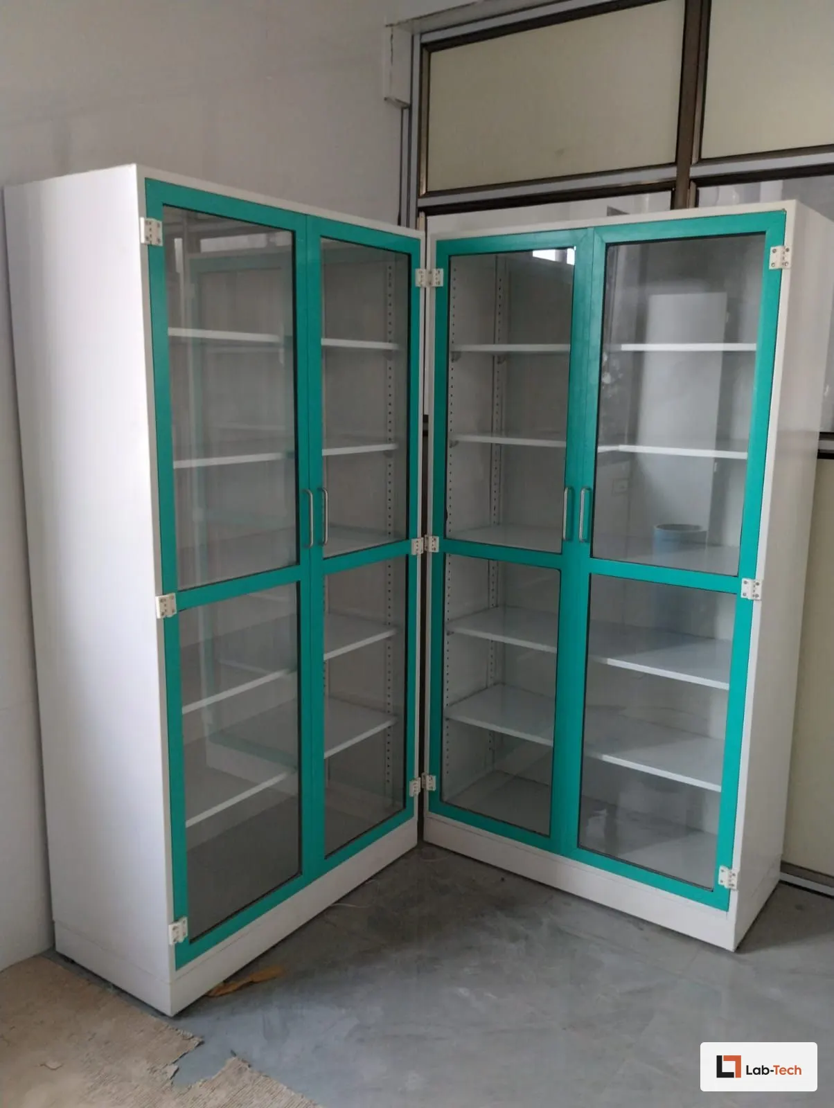 Chemical Storage Cupboards built and installed by Lab-Tech — site photo 7