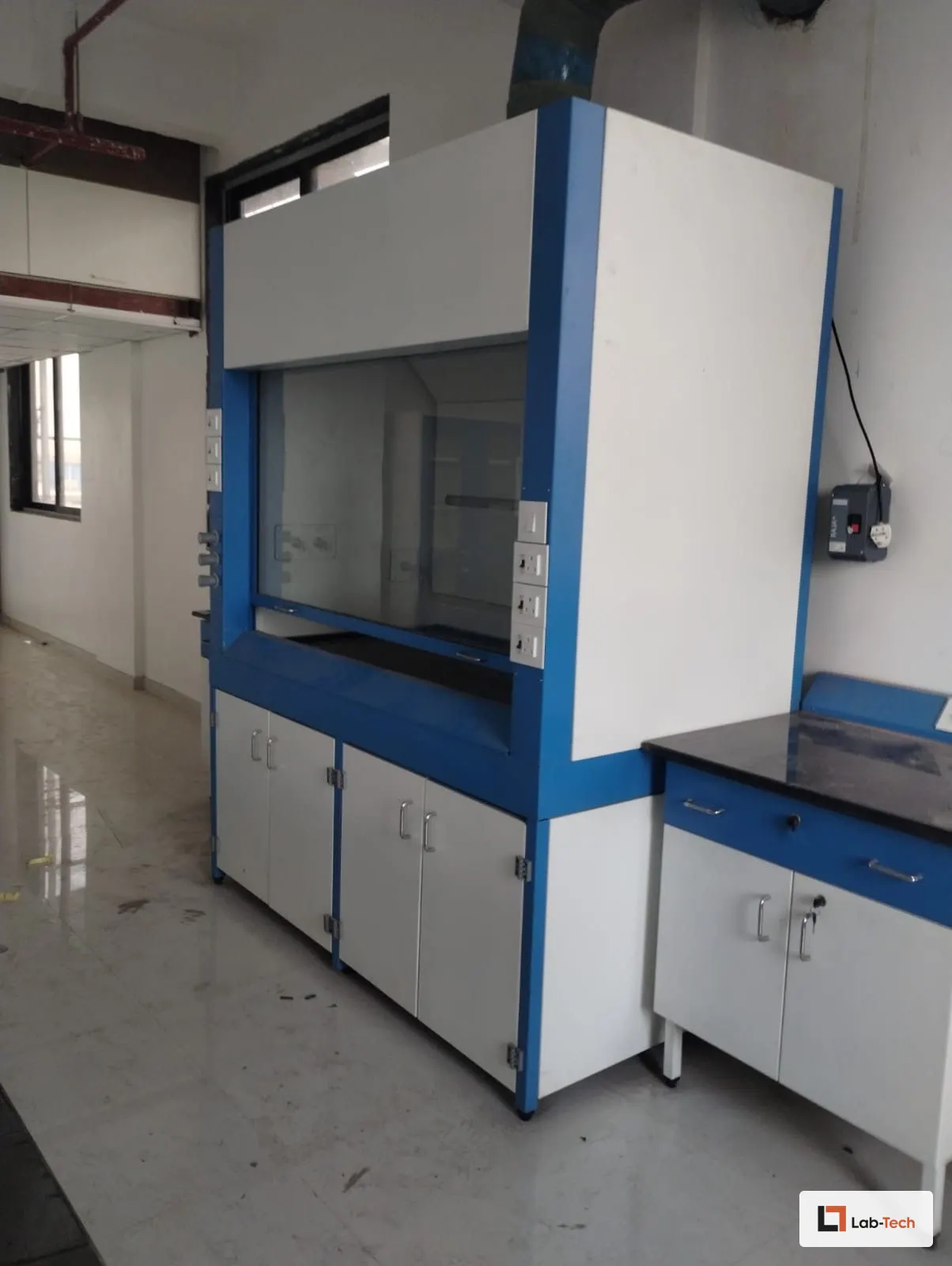 Fume Hoods built and installed by Lab-Tech — site photo 1