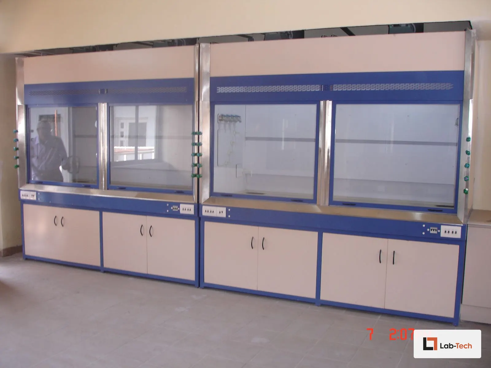 Fume Hoods built and installed by Lab-Tech — site photo 5