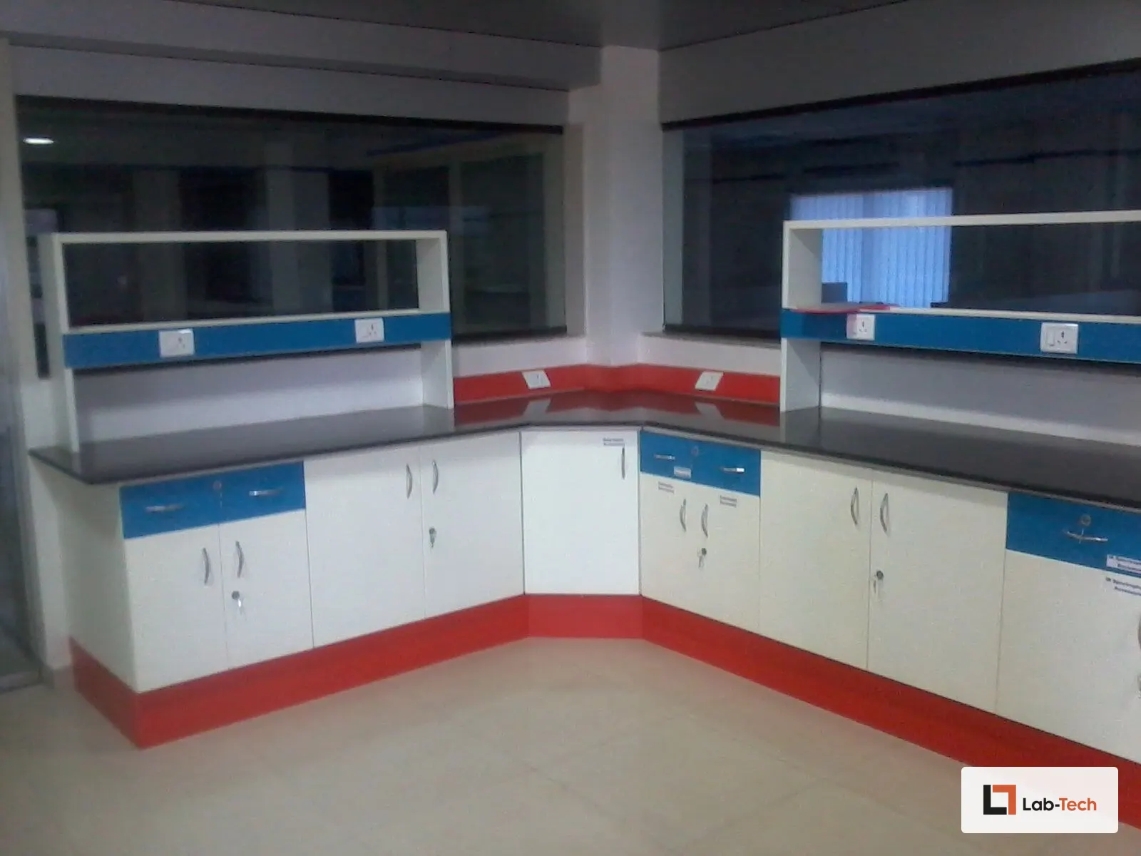 Instrument Benches built and installed by Lab-Tech — site photo 1
