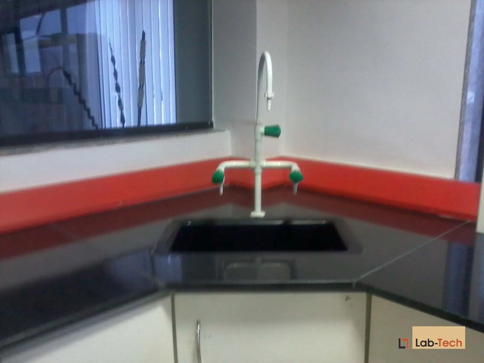 Sink Benches built and installed by Lab-Tech — site photo 5