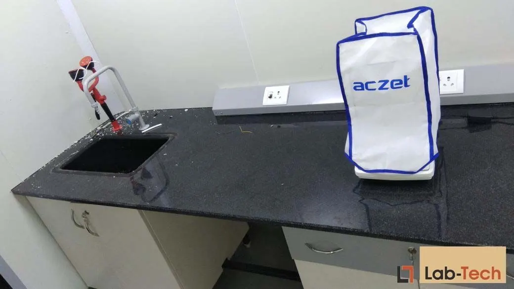 Sink Benches built and installed by Lab-Tech — site photo 6
