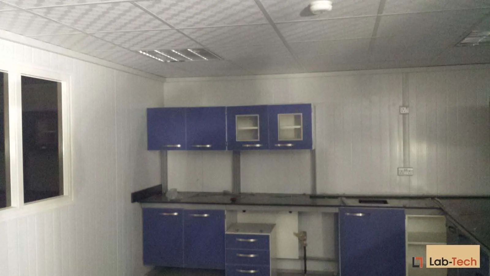 Wall Storage Units built and installed by Lab-Tech — site photo 3